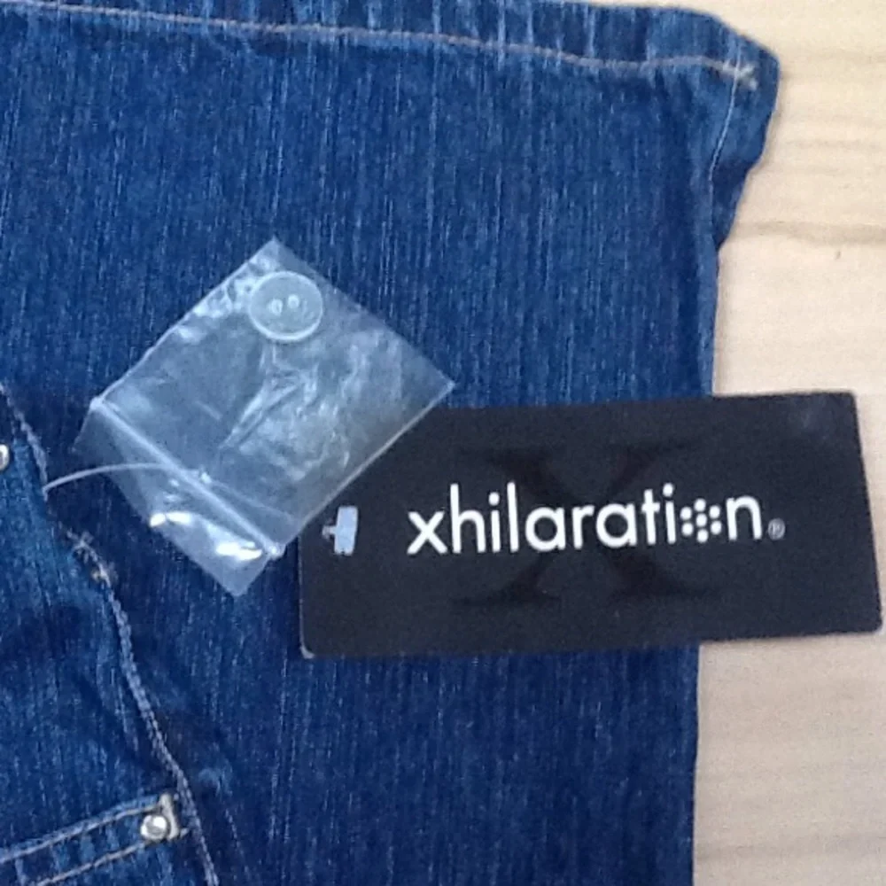 Xhilaration Rhinestone‎ Studded Jeans Sz 5 NWT